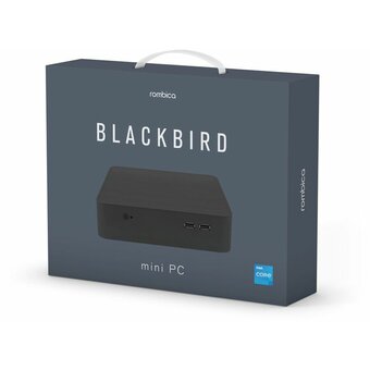  Неттоп Rombica Blackbird i5 HX124165P (PCMI-0322) i5 12400 (2.5) 16Gb SSD512Gb UHDG 730 Win10 Pro GbitEth WiFi BT 100W черный 
