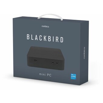  Неттоп Rombica Blackbird i5 HT124H165P (PCMI-0341) i5 12450H (3.3) 16Gb SSD512Gb UHDG Win10 Pro GbitEth WiFi BT 120W черный 