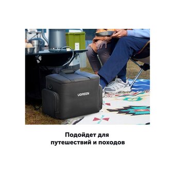  Сумка UGREEN LP667 Carrying Bag for Power Station 600W Space Gray 15236 
