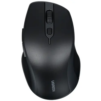  Мышь UGREEN Ergonomic Contoured Shape Design Wireless Mouse MU101 (90395) Black 