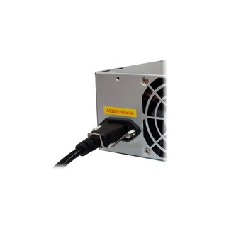  Блок питания Exegate ES259590RUS-S AAA400, ATX, SC, 8cm fan, 24p+4p, 2xSATA, 1xIDE + кабель 220V с защитой от выдергивания 