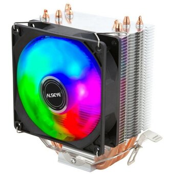  Кулер Alseye AM90-4 90*90*25mm, 12V, 0.27A, 3.24W, 2300RPM, 43.8CFM, Hydraulic, 26dBA, 30000H (Intel 775, 115X, 1366, AMD AM4) 