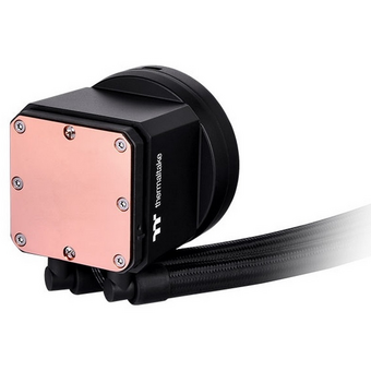  СВО Thermaltake Toughliquid Ultra 420 (CL-W366-PL14BL-A) CPU AIO Liquid Cooler All-In-One Liquid Cooling System/Water Block 2.1inch LCD/Fan 140 