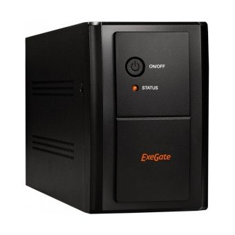  ИБП ExeGate EP285515RUS SpecialPro UNB-2000.LED.AVR.EURO.RJ.USB (2000VA/1200W, LED, AVR, 4 евророзетки, RJ45/11, USB, Black) 