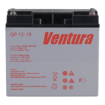  Аккумулятор Ventura GP12-18 12V 18Ah 