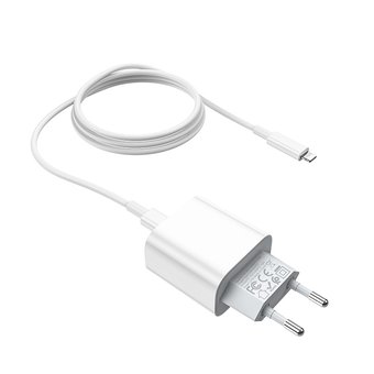  СЗУ HOCO C76A Plus Speed source PD20W charger set(Type-C TO Lightning), white 