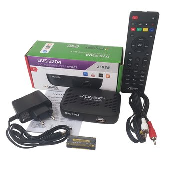  Ресивер DVS-T2 3204 GX6701+MXL608 DVB-T/T2/C 
