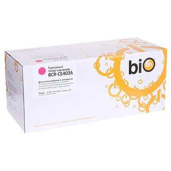  Картридж Bion BCR-CE403A для HP CLJ Color M551/M551n/M551dn/M551xh5 (6'000 стр.) Пурпурный 