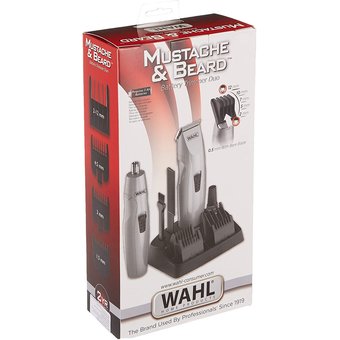  Триммер Wahl Mustache&Beard trimmer серебристый 5606-308 