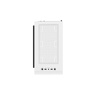  Корпус Deepcool Macube 110 WH без БП, боковое окно (закаленное стекло), белый, mATX 