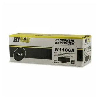  Картридж Hi-Black W1106A для HP Laser 107a/107r/107w/MFP135a/135r/135w, 1K (с чипом) (797 026 725) 