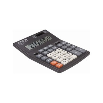  Калькулятор настольный STAFF Plus STF-333 12 разрядов 