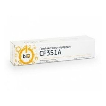  Картридж Bion CF351A для Hp LaserJet Pro M176/M176n MFP, M177/M177fw MFP (1'000 стр.) Голубой 