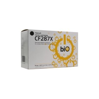  Картридж Bion CF287A для Hp LaserJet Enterprise MFP M527(f/dn), M506(dn/n/x), M501dn, MFP Flow M527z (9'000 стр.) Черный 