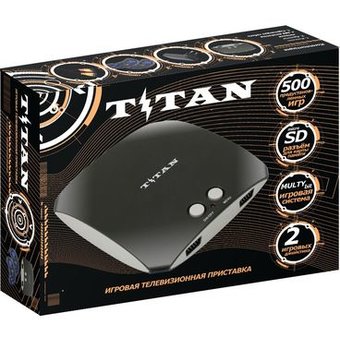  Игровая приставка MAGISTR Titan - 3 - (500 игр) черный 