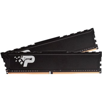  ОЗУ Patriot Memory DDR 4 DIMM 32Gb (16Gbx2) PC25600, 3200Mhz, PATRIOT Signature (PSP432G3200KH1) (retail) 