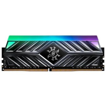  ОЗУ AData 16GB DDR4 3200 DIMM XPG Spectrix D41 RGB Grey Gaming Memory AX4U320016G16A-ST41 Non-ECC, CL16, 1.35V, Heat Shield, RTL 