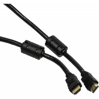  Кабель соединительный аудио-видео Ningbo HDMI-5M-MG HDMI (m)/HDMI (m) 5м феррит.кольца Позолоченные контакты черный (HDMI-5M-MG(VER1.4)BL) 
