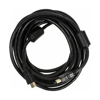  Кабель соединительный аудио-видео Ningbo HDMI-5M-MG HDMI (m)/HDMI (m) 5м феррит.кольца Позолоченные контакты черный (HDMI-5M-MG(VER1.4)BL) 