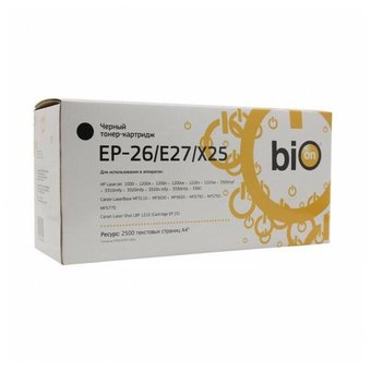  Картридж Bion EP-27/X25 для Canon LBP 3200, MF 3110, 3200, 3220 5600, 5700 (2500 стр) Черный 