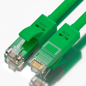  Патч-корд Greenconnect GCR-LNC05-1.5m прямой 1.5m, UTP кат.5e, зеленый 