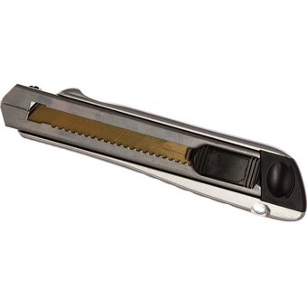  Нож строительный Inforce 06-02-14 25 мм в металлическом корпусе 