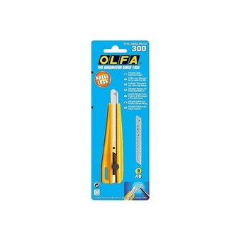  Нож Olfa OL-300 с выдвижным лезвием с фиксатором 