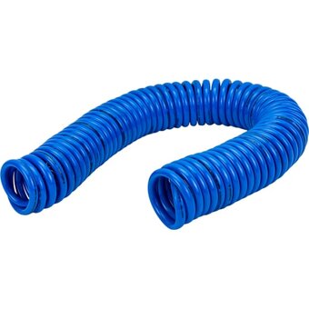  Шланг спиральный полиуретановый с быстроразъемными соединениями INTERTOOL PT-1717 8*12 мм 