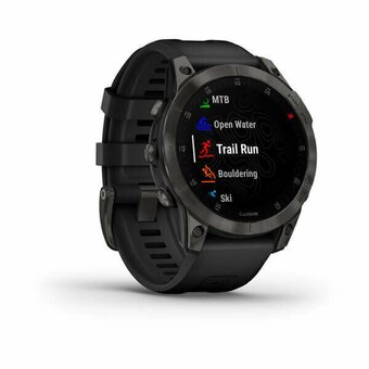  Smart-часы Garmin Epix Gen 2 Black,Carbone Gray DLC Ti w/Silicone Band EMEA (010-02582-11) 