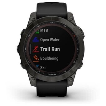  Smart-часы Garmin Fenix 7 Saphire Solar / Carbon - Gray (010-02540-21) 