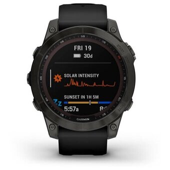  Smart-часы Garmin Fenix 7 Saphire Solar / Carbon - Gray (010-02540-21) 