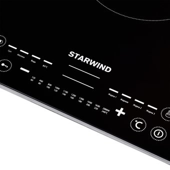  Плита Starwind STI-1001 черный 