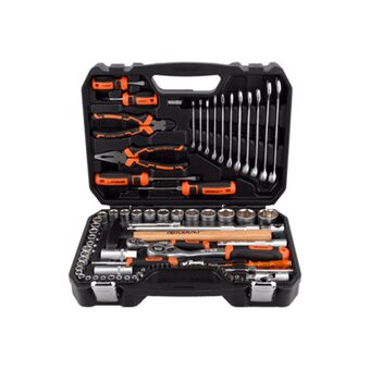  Набор инструмента АвтоDело PRO 39891 10273 1/2DR 1/4DR 6PT 90 предметов 