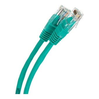  Патчкорд Telecom NA102-G-0.5M литой UTP кат.5е 0,5м зеленый 