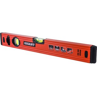  Уровень строительный алюминиевый Gigant GW400 400мм 