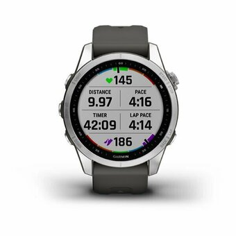 Smart-часы Garmin Fenix 7S Silver с серым ремешком (010-02539-01) 