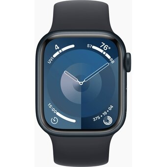  Смарт-часы Apple Watch Series 9 A2978 (MR9L3LL/A) 41мм OLED корп.темная ночь 