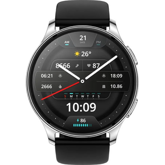  Смарт-часы Amazfit A2319 (Pop 3R) AMF-6972596107071 (серебро) 