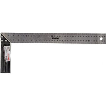  Угольник столярный Biber Профи 40640 тов-093468 400мм нерж.сталь гравировка 