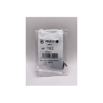  Комплект графитовых щеток 2 шт. Asein Bosch Oem 1617014145/AS (1199.32J) 