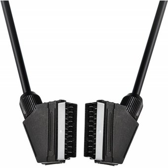  Кабель соединительный аудио-видео Buro SCART (m)/SCART (m) 1м черный (BSC001-B-1) 