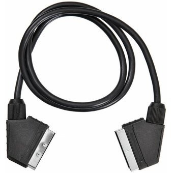  Кабель соединительный аудио-видео Buro SCART (m)/SCART (m) 1м черный (BSC001-B-1) 