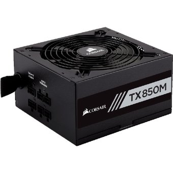  Блок питания Corsair ATX 850W TX850M 80+ gold (20+4pin) APFC 120mm fan 7xSATA Cab Manag RTL 