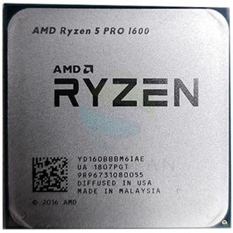  Процессор AMD Socket AM4 Ryzen 5 1600 PRO (3.4GHz/19Mb) tray (YD160BBBM6IAE) 