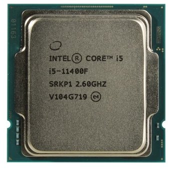  Процессор Intel CPU Desktop Core i5-11400F (2.6GHz, 12MB, LGA1200) tray (CM8070804497016 SRKP1) 