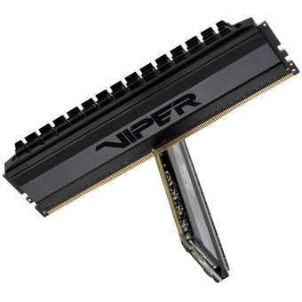  ОЗУ PATRIOT PVB432G360C8K Viper 4 Gaming DDR4 Общий объём памяти 32Гб Module capacity 16Гб Количество 2 3600 МГц Множитель частоты шины 18 1.35 В черн 