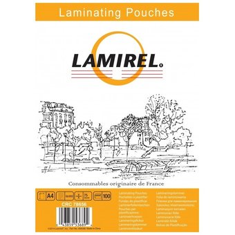  Пленка для ламинирования Lamirel LA-7876501 А4, 175мкм, 100 шт. 