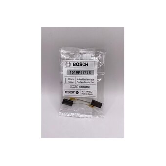  Комплект графитовых щеток 2 шт. Asein Bosch Oem 1619P11715/AS (1199.37J) 