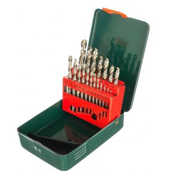  Набор сверл Metabo 627153000 по металлу (19пред.) для дрелей 