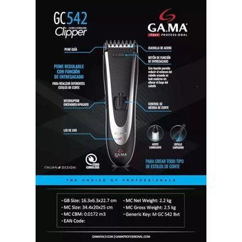  Машинка для стрижки Ga.Ma GM0102 (GC542) 
